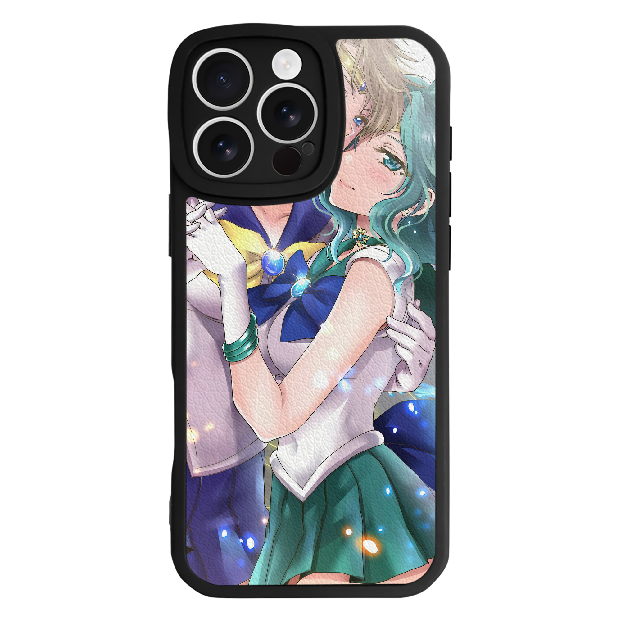 （画像用） 美少女戦士セーラームーン Sailor Moon 【iPhone 16シリーズ対応】シリコンスマホケース（レザー調） 材質：シリコン
